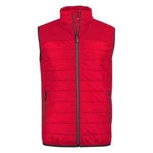 Printer Mens Expedition Vest / Red